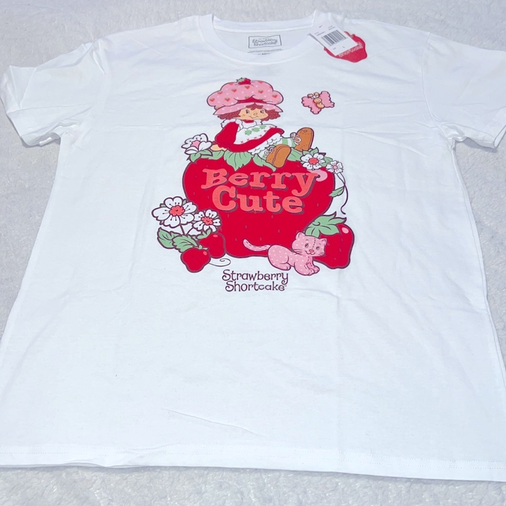Strawberry Shortcake White Graphic Tee